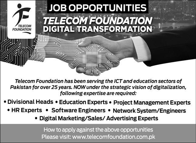 Telecom Foundation | Jobs in Pakistan 2020